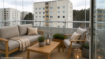 Bild 5. Lägenhet, Polstjärnegatan, Västerås 