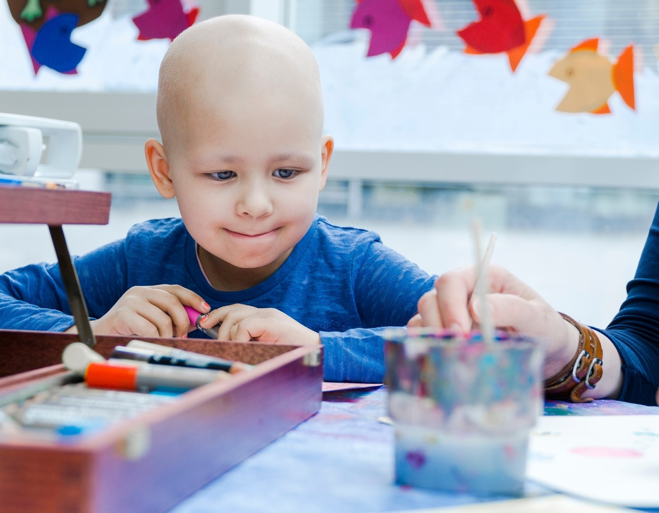 Kunsttherapie für krebskranke Kinder in Essen