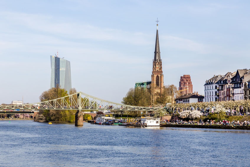 Frankfurt am Main Eiserner Steg Frankfurt am Main Eiserner Steg