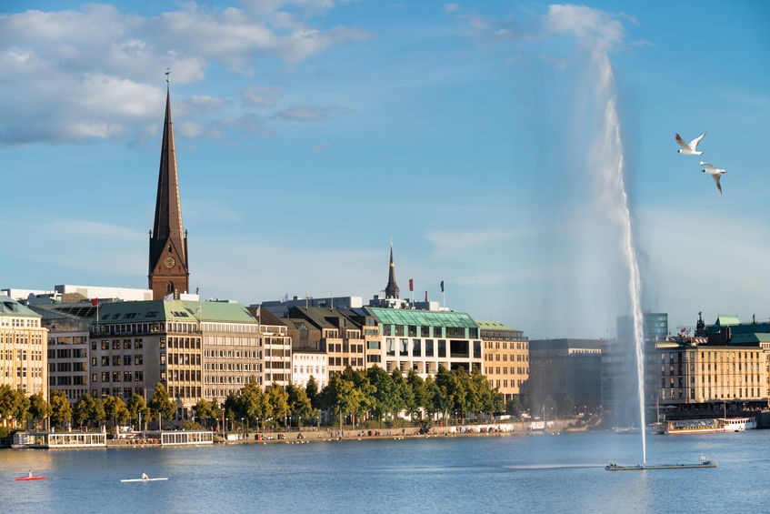 Hamburg Binnenalster Hamburg Binnenalster