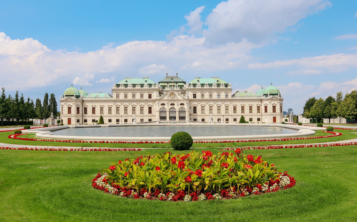 Wien Belvedere Schloss Wien Belvedere Schloss