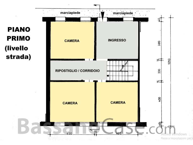 ABITAZIONE COMPOSTA DA DUE NUCLEI ABITATIVI IN VENDITA A BORSO DEL GRAPPA - Foto 18 di 19