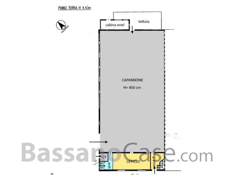 CAPANNONE CON SCPERTO DI PROPRIETA' - Foto 0 di 2