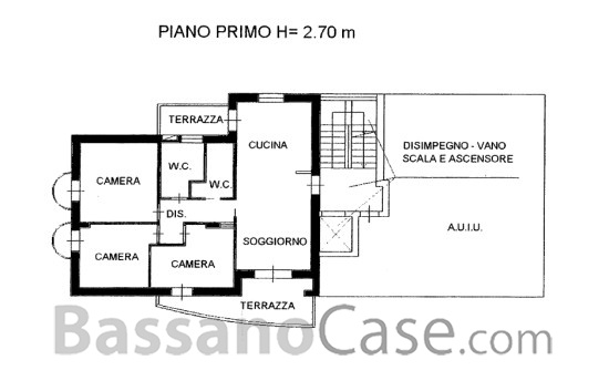 ELEGANTE APPARTAMENTO TRICAMERE IN AFFITTO A BASSANO DEL GRAPPA - Foto 11 di 11