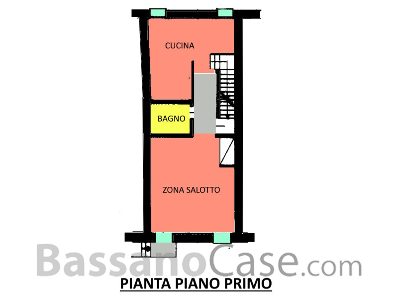 ELEGANTE PALAZZOTTO IN VENDITA IN CENTRO A MAROSTICA - Foto 13 di 14