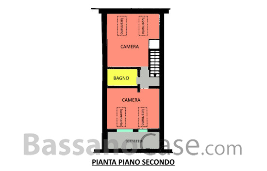 ELEGANTE PALAZZOTTO IN VENDITA IN CENTRO A MAROSTICA - Foto 14 di 14