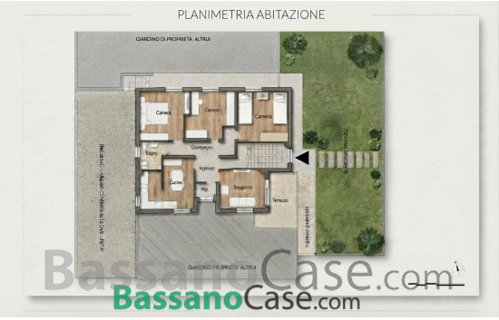 INDIPENDENZA TOTALE SPAZI GENEROSI E ZERO SPESE CONDOMINIALI - Foto 20 di 21