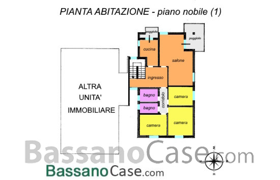 VILLA BIFAMILIARE COMPLETAMENTE INDIPENDENTE IN VENDITA A BASSANO DEL GRAPPA - Foto 21 di 22