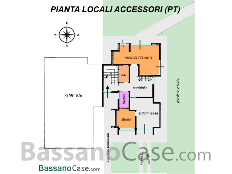VILLA BIFAMILIARE COMPLETAMENTE INDIPENDENTE IN VENDITA A BASSANO DEL GRAPPA - Foto 22 di 22