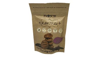 עוגיות דאבל שוקולד RAW
140 גרם שורשי ציון