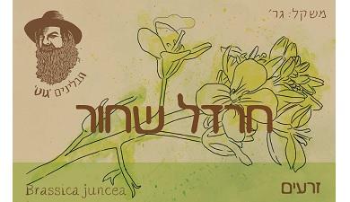 חרדל שחור זרעים
תבליני גוט, אורגני