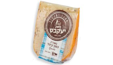 גבינת גאודה מחלב
בקר משק יעקבס