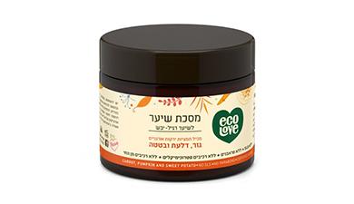 מסיכה לשיער
רגיל-יבש אקולאב 350 מ"ל, טבעי