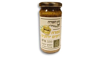 ממרח זיתים ירוקים
230 גרם עץ השדה