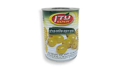 זיתים ירוקים מנזלינו 
560 גרם עדן