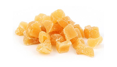 ג'ינג'ר מיובש דל סוכר טבעי, טבעי