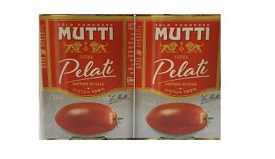 עגבניות מקולפות
800 גרם Mutti