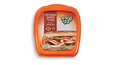 פסטרמה בסגנון ספרדי 
360 גרם טירת צבי