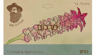 כורכום טחון 90 ג תבליני גוט, אורגני