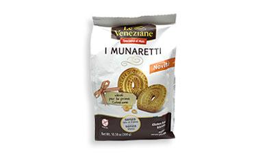 ביסקוויט מקמח תירס מעודן
300 גרם Le Veneziane, טבעי