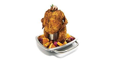 מתקן הגשה לגריל עוף
מבית Broil King, לבישול ואפיה