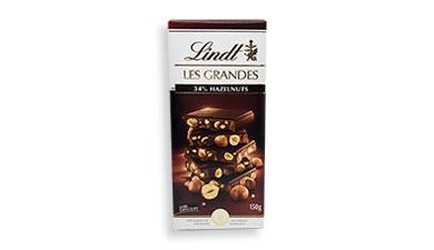 שוקולד מריר אגוזים 
LINDT שלמים מסוכרים