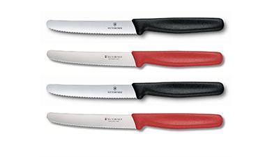 רבעיית סכיני ירקות צבעוניים
להב מעוגל משונן