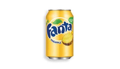 משקה בטעם אננס
פחית 355 מ"ל Fanta, טבעי