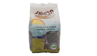 שעועית שחורה אורגנית 500 ג'-תבואות, אורגני