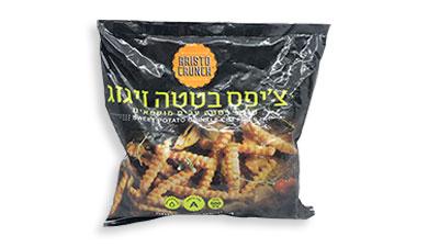 ציפס בטטה זיגזג 500 גרי, קפוא