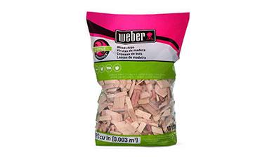 כפיסי עץ לעישון תפוח
מבית Weber