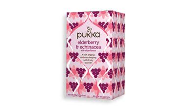 חליטת סמבוק ואכינצאה 40ג' - PUKKA, אורגני
