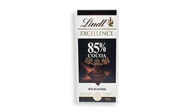 שוקולד מריר 85%
LINDT קקאו, פרימיום