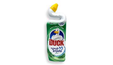 ג'ל לניקוי אסלות 
בניחוח רענן DUCK