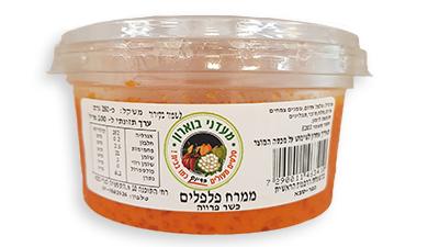 ממרח פלפלים
250 גרם מעדני בוארון