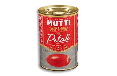 עגבניות שלמות מקולפות במיץ
400 גרם MUTTI