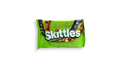 סוכריות פירות חמוצים
 SKITTLES 38 גרם