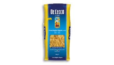 פסטה קונקילי דורום
De Cecco 500 גר, טבעי