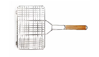  - רשת צליה   עם ידית ארוכה כרמל דיירקט