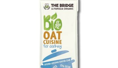 שמנת לבישול על בסיס שיבולת שועל 200מ''ל-THE BRIDGE, אורגני