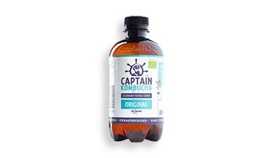משקה קמבוצ'ה תוסס אורגני
400 מ"ל Captain Kombucha, אורגני