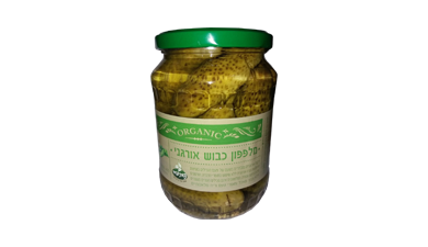 מלפפון כבוש אורגני
נטורפוד 360 גרם, אורגני