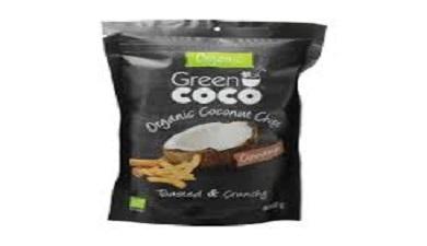 חטיף קוקוס צ'יפס
80 גרם Green CoCo, אורגני