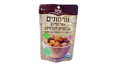 ערמונים אורגניים קלופים
וקלויים כרם 100 גרם, אורגני