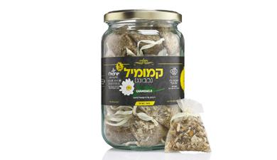 צנצנת חליטה קמומיל (20 שקיקים )