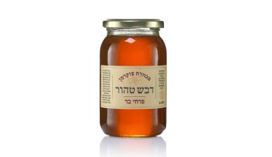 דבש טהור ממכוורת צוקרמן  פרחי בר  500 מ"ל  כשר