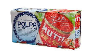 שלישיית עגבניות מרוסקות MUTTI