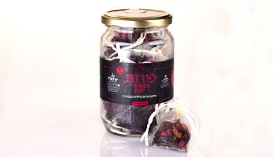 חליטת פירות יער
צנצנת (20 שקיקים )