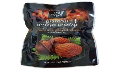 ערמונים קלופים וקלויים
100 גרם ששון הקולה