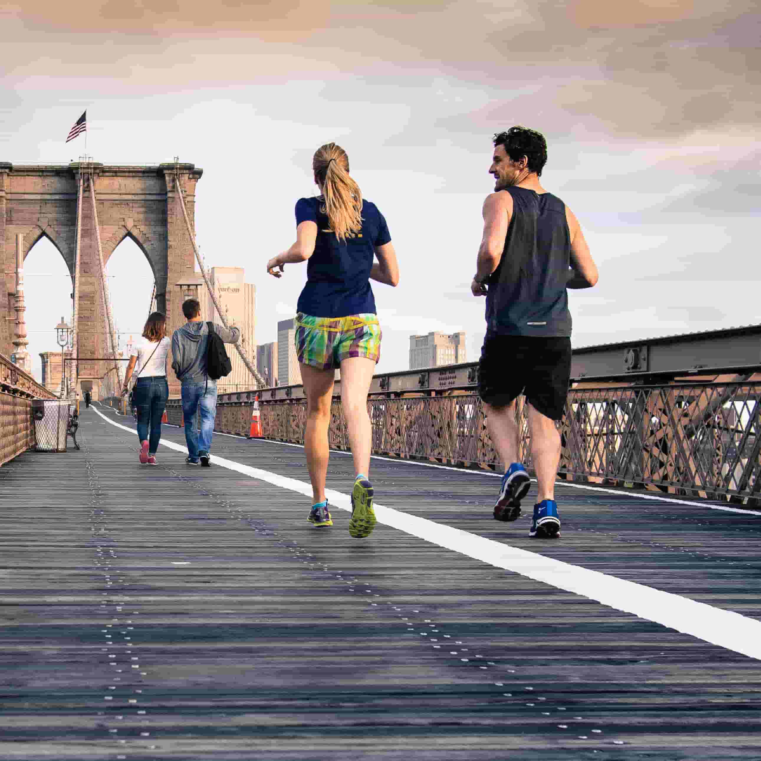running